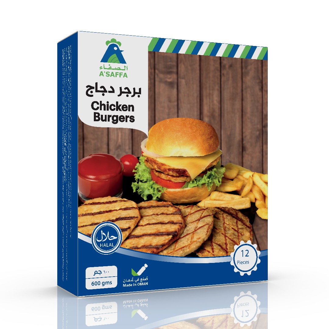 A’Saffa Breaded Chicken Burgers